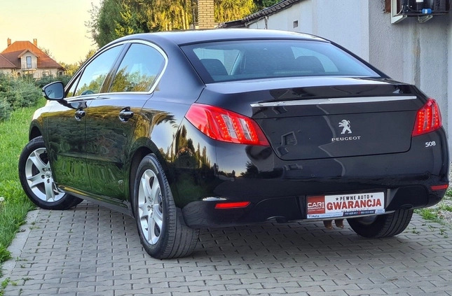 Peugeot 508 cena 29800 przebieg: 267000, rok produkcji 2011 z Sławno małe 704